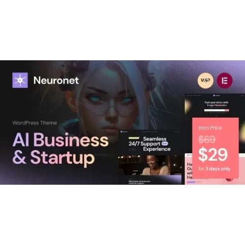 Neuronet – AI Business & Startup WordPress Theme