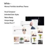 White – Minimal Portfolio WordPress Theme